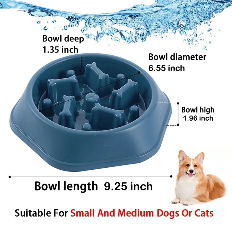 Slow Food Bowl for Small Dogs