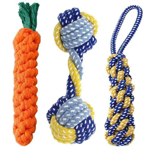 Toy Carrot Knot Rope Ball