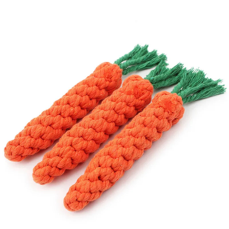 Toy Carrot Knot Rope Ball