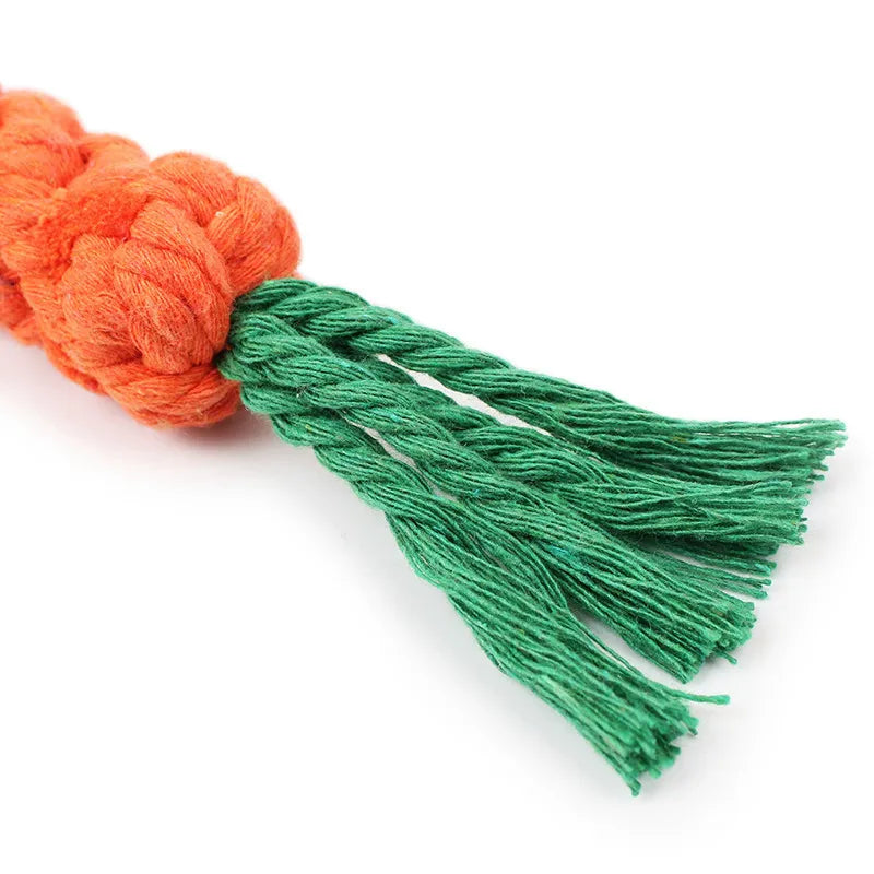 Toy Carrot Knot Rope Ball