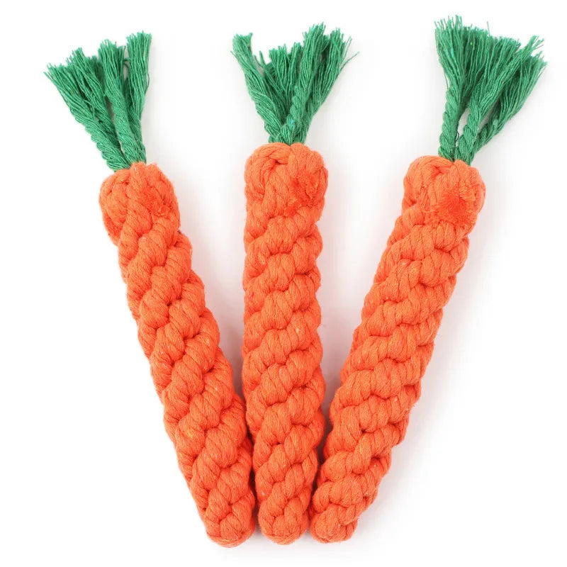 Toy Carrot Knot Rope Ball